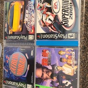Multiple Sony PlayStation one games